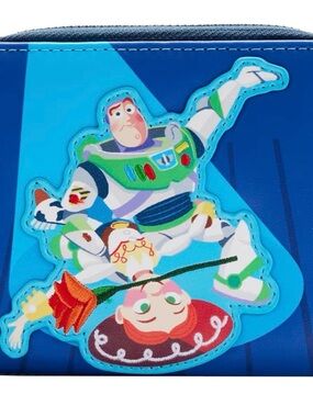 Loungefly Toy Story Buzz & Jessie Blue Kids Wallet